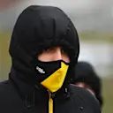 NUERBURG, GERMANY - OCTOBER 08: Esteban Ocon of France and Renault Sport F1 walks the track during previews ahead of the F1 Eifel Grand Prix at Nuerburgring on October 08, 2020 in Nuerburg, Germany. (Photo by Clive Mason - Formula 1/Formula 1 via Getty Images)
