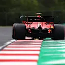 BUDAPEST, HUNGARY - JULY 18: Charles Leclerc of Monaco driving the (16) Scuderia Ferrari SF1000 on track during qualifying for the F1 Grand Prix of Hungary at Hungaroring on July 18, 2020 in Budapest, Hungary. (Photo by Mark Thompson/Getty Images)