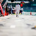 MONZA, ITALY - SEPTEMBER 05: Kimi Raikkonen of Alfa Romeo and Finland  during qualifying for the F1 Grand Prix of Italy at Autodromo di Monza on September 05, 2020 in Monza, Italy. (Photo by Peter Fox/Getty Images)
