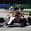 MONZA, ITALY - SEPTEMBER 06: Carlos Sainz of Spain driving the (55) McLaren F1 Team MCL35 Renault during the F1 Grand Prix of Italy at Autodromo di Monza on September 06, 2020 in Monza, Italy. (Photo by Clive Mason - Formula 1/Formula 1 via Getty Images)