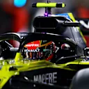 BAHRAIN, BAHRAIN - DECEMBER 05: Esteban Ocon of France driving the (31) Renault Sport Formula One Team RS20 in the Pitlane during qualifying ahead of the F1 Grand Prix of Sakhir at Bahrain International Circuit on December 05, 2020 in Bahrain, Bahrain. (Photo by Mark Thompson/Getty Images)