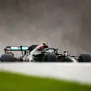 SPIELBERG, AUSTRIA - JULY 11: Valtteri Bottas of Finland driving the (77) Mercedes AMG Petronas F1 Team Mercedes W11 on track during qualifying for the Formula One Grand Prix of Styria at Red Bull Ring on July 11, 2020 in Spielberg, Austria. (Photo by Bryn Lennon/Getty Images)