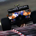 ABU DHABI, UNITED ARAB EMIRATES - DECEMBER 10:Lando Norris of Great Britain driving the (4) McLaren F1 Team MCL35M Mercedes  during practice ahead of the F1 Grand Prix of Abu Dhabi at Yas Marina Circuit on December 10, 2021 in Abu Dhabi, United Arab Emirates. (Photo by Dan Istitene - Formula 1/Formula 1 via Getty Images)