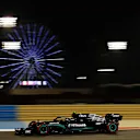 BAHRAIN, BAHRAIN - MARCH 26: Valtteri Bottas of Finland driving the (77) Mercedes AMG Petronas F1 Team Mercedes W12 on track during practice ahead of the F1 Grand Prix of Bahrain at Bahrain International Circuit on March 26, 2021 in Bahrain, Bahrain. (Photo by Bryn Lennon/Getty Images)