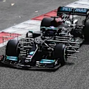 Lewis Hamilton was back in the car on Saturday after a tricky Friday for Mercedes