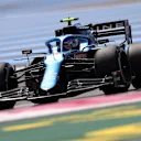 LE CASTELLET, FRANCE - JUNE 18: Esteban Ocon of France driving the (31) Alpine A521 Renault on track during practice ahead of the F1 Grand Prix of France at Circuit Paul Ricard on June 18, 2021 in Le Castellet, France. (Photo by Clive Rose/Getty Images)