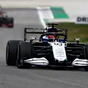 MONZA, ITALY - SEPTEMBER 10: George Russell of Great Britain driving the (63) Williams Racing FW43B Mercedes during practice ahead of the F1 Grand Prix of Italy at Autodromo di Monza on September 10, 2021 in Monza, Italy. (Photo by Rudy Carezzevoli/Getty Images)