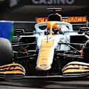 MONTE-CARLO, MONACO - MAY 23: Daniel Ricciardo of Australia driving the (3) McLaren F1 Team MCL35M Mercedes during the F1 Grand Prix of Monaco at Circuit de Monaco on May 23, 2021 in Monte-Carlo, Monaco. (Photo by Clive Rose - Formula 1/Formula 1 via Getty Images)