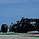 PORTIMAO, PORTUGAL - MAY 02: Lance Stroll of Canada driving the (18) Aston Martin AMR21 Mercedes during the F1 Grand Prix of Portugal at Autodromo Internacional Do Algarve on May 02, 2021 in Portimao, Portugal. (Photo by Clive Mason - Formula 1/Formula 1 via Getty Images)
