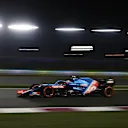 DOHA, QATAR - NOVEMBER 20: Esteban Ocon of France driving the (31) Alpine A521 Renault during qualifying ahead of the F1 Grand Prix of Qatar at Losail International Circuit on November 20, 2021 in Doha, Qatar. (Photo by Clive Mason/Getty Images)