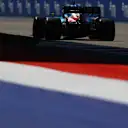 SOCHI, RUSSIA - SEPTEMBER 24: Fernando Alonso of Spain driving the (14) Alpine A521 Renault during practice ahead of the F1 Grand Prix of Russia at Sochi Autodrom on September 24, 2021 in Sochi, Russia. (Photo by Bryn Lennon/Getty Images)