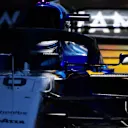 BARCELONA, SPAIN - MAY 08: Nicholas Latifi of Canada driving the (6) Williams Racing FW43B Mercedes in the Pitlane during qualifying for the F1 Grand Prix of Spain at Circuit de Barcelona-Catalunya on May 08, 2021 in Barcelona, Spain. (Photo by Mario Renzi - Formula 1/Formula 1 via Getty Images)