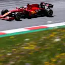 SPIELBERG, AUSTRIA - JUNE 26: Charles Leclerc of Monaco driving the (16) Scuderia Ferrari SF21 on track during final practice ahead of the F1 Grand Prix of Styria at Red Bull Ring on June 26, 2021 in Spielberg, Austria. (Photo by Clive Rose/Getty Images)