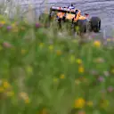 SPIELBERG, AUSTRIA - JUNE 27: Daniel Ricciardo of Australia driving the (3) McLaren F1 Team MCL35M Mercedes on track during the F1 Grand Prix of Styria at Red Bull Ring on June 27, 2021 in Spielberg, Austria. (Photo by Clive Mason - Formula 1/Formula 1 via Getty Images)