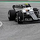 SPIELBERG, AUSTRIA - JULY 10: Yuki Tsunoda of Japan driving the (22) Scuderia AlphaTauri AT03 on track during the F1 Grand Prix of Austria at Red Bull Ring on July 10, 2022 in Spielberg, Austria. (Photo by Rudy Carezzevoli - Formula 1/Formula 1 via Getty Images)