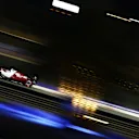 BAHRAIN, BAHRAIN - MARCH 18: Zhou Guanyu of China driving the (24) Alfa Romeo F1 C42 Ferrari on track during practice ahead of the F1 Grand Prix of Bahrain at Bahrain International Circuit on March 18, 2022 in Bahrain, Bahrain. (Photo by Mark Thompson/Getty Images)