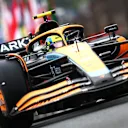 SAO PAULO, BRAZIL - NOVEMBER 11: Lando Norris of Great Britain driving the (4) McLaren MCL36 Mercedes on track during qualifying ahead of the F1 Grand Prix of Brazil at Autodromo Jose Carlos Pace on November 11, 2022 in Sao Paulo, Brazil. (Photo by Mark Thompson/Getty Images)