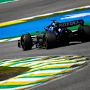 SAO PAULO, BRAZIL - NOVEMBER 12: Alexander Albon of Thailand driving the (23) Williams FW44 Mercedes on track during practice ahead of the F1 Grand Prix of Brazil at Autodromo Jose Carlos Pace on November 12, 2022 in Sao Paulo, Brazil. (Photo by Chris Graythen/Getty Images)