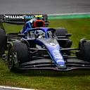 IMOLA, ITALY - APRIL 22: Nicholas Latifi of Canada driving the (6) Williams FW44 Mercedes runs wide during practice ahead of the F1 Grand Prix of Emilia Romagna at Autodromo Enzo e Dino Ferrari on April 22, 2022 in Imola, Italy. (Photo by Clive Mason/Getty Images)