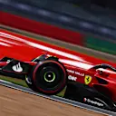 NORTHAMPTON, ENGLAND - JULY 01: Carlos Sainz of Spain driving (55) the Ferrari F1-75 on track during practice ahead of the F1 Grand Prix of Great Britain at Silverstone on July 01, 2022 in Northampton, England. (Photo by Mark Thompson/Getty Images)