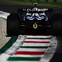 MONZA, ITALY - SEPTEMBER 09: Yuki Tsunoda of Japan driving the (22) Scuderia AlphaTauri AT03 on track during practice ahead of the F1 Grand Prix of Italy at Autodromo Nazionale Monza on September 09, 2022 in Monza, Italy. (Photo by Clive Mason/Getty Images)