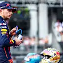 MEXICO CITY, MEXICO - OCTOBER 29: Pole position qualifier Max Verstappen of the Netherlands and Oracle Red Bull Racing looks on in parc ferme during qualifying ahead of the F1 Grand Prix of Mexico at Autodromo Hermanos Rodriguez on October 29, 2022 in Mexico City, Mexico. (Photo by Mark Thompson/Getty Images )