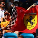 MIAMI, FLORIDA - MAY 07: Fans enjoy the action during qualifying ahead of the F1 Grand Prix of Miami at the Miami International Autodrome on May 07, 2022 in Miami, Florida. (Photo by Dan Istitene - Formula 1/Formula 1 via Getty Images)