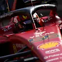 MONTE-CARLO, MONACO - MAY 27: Carlos Sainz of Spain driving (55) the Ferrari F1-75 on track during practice ahead of the F1 Grand Prix of Monaco at Circuit de Monaco on May 27, 2022 in Monte-Carlo, Monaco. (Photo by Clive Rose/Getty Images)