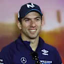 BARCELONA, SPAIN - MAY 20: Nicholas Latifi of Canada and Williams looks on in the Drivers Press Conference prior to practice ahead of the F1 Grand Prix of Spain at Circuit de Barcelona-Catalunya on May 20, 2022 in Barcelona, Spain. (Photo by Lars Baron/Getty Images)