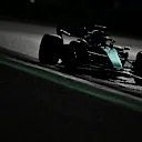 BARCELONA, SPAIN - MAY 20: Lance Stroll of Canada driving the (18) Aston Martin AMR22 Mercedes on track during practice ahead of the F1 Grand Prix of Spain at Circuit de Barcelona-Catalunya on May 20, 2022 in Barcelona, Spain. (Photo by Clive Mason/Getty Images)