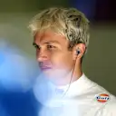 BAHRAIN, BAHRAIN - MARCH 04: Alexander Albon of Thailand and Williams prepares to drive in the garage during final practice ahead of the F1 Grand Prix of Bahrain at Bahrain International Circuit on March 04, 2023 in Bahrain, Bahrain. (Photo by Bryn Lennon - Formula 1/Formula 1 via Getty Images)