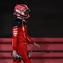 BAHRAIN, BAHRAIN - MARCH 05: Charles Leclerc of Monaco and Ferrari looks on after retiring from the race during the F1 Grand Prix of Bahrain at Bahrain International Circuit on March 05, 2023 in Bahrain, Bahrain. (Photo by Joe Portlock - Formula 1/Formula 1 via Getty Images)