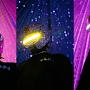 Lewis Hamilton's special edition 2023 Japanese GP helmet was a collaboration between the then-Mercedes driver and Japanese artist Hajime Sorayama. Swipe for more images