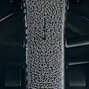 The nose of the Cadillac Formula 1 test livery.