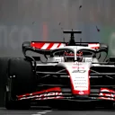 MELBOURNE, AUSTRALIA - MARCH 31: Kevin Magnussen of Denmark driving the (20) Haas F1 VF-23 Ferrari on track during practice ahead of the F1 Grand Prix of Australia at Albert Park Grand Prix Circuit on March 31, 2023 in Melbourne, Australia. (Photo by Clive Mason - Formula 1/Formula 1 via Getty Images)