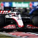 BUDAPEST, HUNGARY - JULY 23: Kevin Magnussen of Denmark driving the (20) Haas F1 VF-23 Ferrari on track during the F1 Grand Prix of Hungary at Hungaroring on July 23, 2023 in Budapest, Hungary. (Photo by Joe Portlock - Formula 1/Formula 1 via Getty Images)