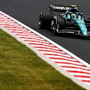 BUDAPEST, HUNGARY - JULY 21: Fernando Alonso of Spain driving the (14) Aston Martin AMR23 Mercedes on track during practice ahead of the F1 Grand Prix of Hungary at Hungaroring on July 21, 2023 in Budapest, Hungary. (Photo by Rudy Carezzevoli - Formula 1/Formula 1 via Getty Images)