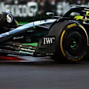 MEXICO CITY, MEXICO - OCTOBER 27: Lewis Hamilton of Great Britain driving the (44) Mercedes AMG Petronas F1 Team W14 on track during practice ahead of the F1 Grand Prix of Mexico at Autodromo Hermanos Rodriguez on October 27, 2023 in Mexico City, Mexico. (Photo by Mark Thompson/Getty Images)