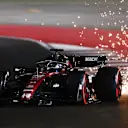 LUSAIL CITY, QATAR - OCTOBER 06: Valtteri Bottas of Finland driving the (77) Alfa Romeo F1 C43 Ferrari on track during qualifying ahead of the F1 Grand Prix of Qatar at Lusail International Circuit on October 06, 2023 in Lusail City, Qatar. (Photo by Clive Rose/Getty Images)