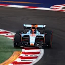 SINGAPORE, SINGAPORE - SEPTEMBER 15: Alexander Albon of Thailand driving the (23) Williams FW45 Mercedes on track during practice ahead of the F1 Grand Prix of Singapore at Marina Bay Street Circuit on September 15, 2023 in Singapore, Singapore. (Photo by Bryn Lennon - Formula 1/Formula 1 via Getty Images)