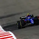 AUSTIN, TEXAS - OCTOBER 20: Logan Sargeant of United States driving the (2) Williams FW45 Mercedes on track  during practice ahead of the F1 Grand Prix of United States at Circuit of The Americas on October 20, 2023 in Austin, Texas. (Photo by Mark Thompson/Getty Images)