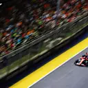 SINGAPORE, SINGAPORE - SEPTEMBER 22: Carlos Sainz of Spain driving (55) the Ferrari SF-24 on track during the F1 Grand Prix of Singapore at Marina Bay Street Circuit on September 22, 2024 in Singapore, Singapore. (Photo by Lars Baron - Formula 1/Formula 1 via Getty Images)