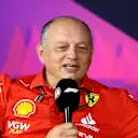MELBOURNE, AUSTRALIA - MARCH 22: Ferrari Team Principal Frederic Vasseur attends the Team Principals Press Conference during practice ahead of the F1 Grand Prix of Australia at Albert Park Circuit on March 22, 2024 in Melbourne, Australia. (Photo by Robert Cianflone/Getty Images)