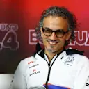 SPA, BELGIUM - JULY 26: Laurent Mekies, Team Principal of Visa Cash App RB attends the Team Principals Press Conference during practice ahead of the F1 Grand Prix of Belgium at Circuit de Spa-Francorchamps on July 26, 2024 in Spa, Belgium. (Photo by Bryn Lennon/Getty Images)