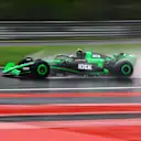 SPA, BELGIUM - JULY 27: Zhou Guanyu of China driving the (24) Kick Sauber C44 Ferrari on track during final practice ahead of the F1 Grand Prix of Belgium at Circuit de Spa-Francorchamps on July 27, 2024 in Spa, Belgium. (Photo by Mark Thompson/Getty Images)