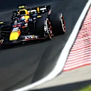 BUDAPEST, HUNGARY - JULY 21: Sergio Perez of Mexico driving the (11) Oracle Red Bull Racing RB20 on track during the F1 Grand Prix of Hungary at Hungaroring on July 21, 2024 in Budapest, Hungary. (Photo by Mark Thompson/Getty Images)