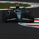 MONZA, ITALY - AUGUST 31: Fernando Alonso of Spain driving the (14) Aston Martin AMR24 Mercedes on track during final practice ahead of the F1 Grand Prix of Italy at Autodromo Nazionale Monza on August 31, 2024 in Monza, Italy. (Photo by Rudy Carezzevoli/Getty Images)