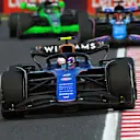 SUZUKA, JAPAN - APRIL 07: Logan Sargeant of United States driving the (2) Williams FW46 Mercedes on track during the F1 Grand Prix of Japan at Suzuka International Racing Course on April 07, 2024 in Suzuka, Japan. (Photo by Clive Mason/Getty Images)
