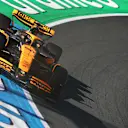 ZANDVOORT, NETHERLANDS - AUGUST 25: Oscar Piastri of Australia driving the (81) McLaren MCL38 Mercedes on track during the F1 Grand Prix of Netherlands at Circuit Zandvoort on August 25, 2024 in Zandvoort, Netherlands. (Photo by Mark Thompson/Getty Images)