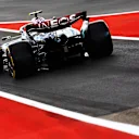 AUSTIN, TEXAS - OCTOBER 18: Lewis Hamilton of Great Britain driving the (44) Mercedes AMG Petronas F1 Team W15 on track during Sprint Qualifying ahead of the F1 Grand Prix of United States at Circuit of The Americas on October 18, 2024 in Austin, Texas. (Photo by Mark Thompson/Getty Images)